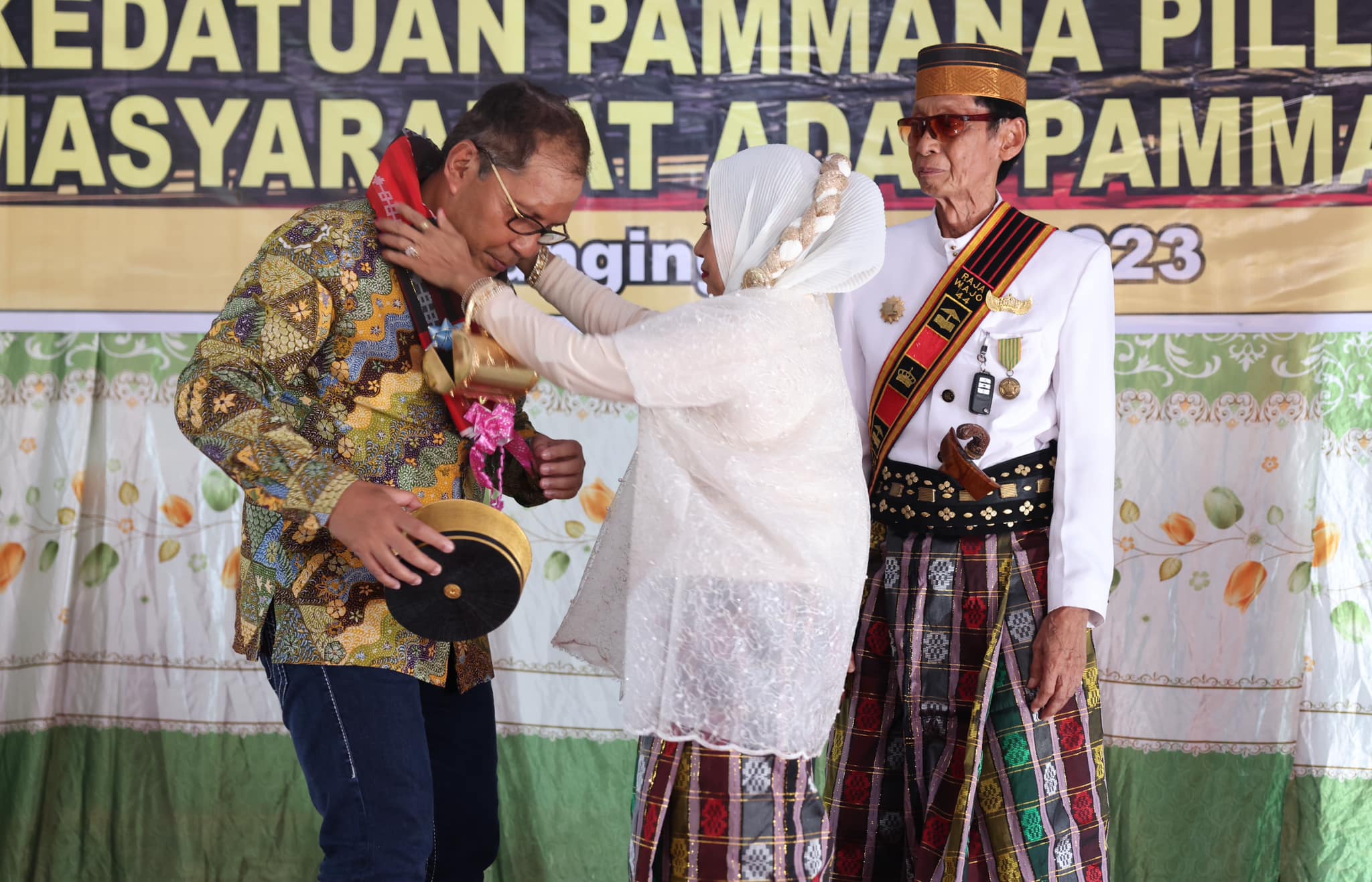 Daeng Manrapi, Nama Gelar Kehormatan Danny Pomanto yang Diberikan Kedatuan Pammana ke-44 